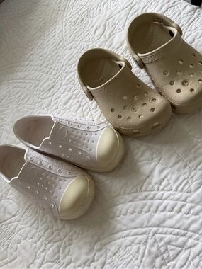 Kids Neutral Slip-On shoes -2 pairs sold together